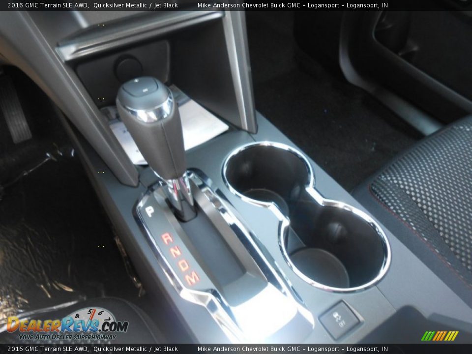 2016 GMC Terrain SLE AWD Quicksilver Metallic / Jet Black Photo #18