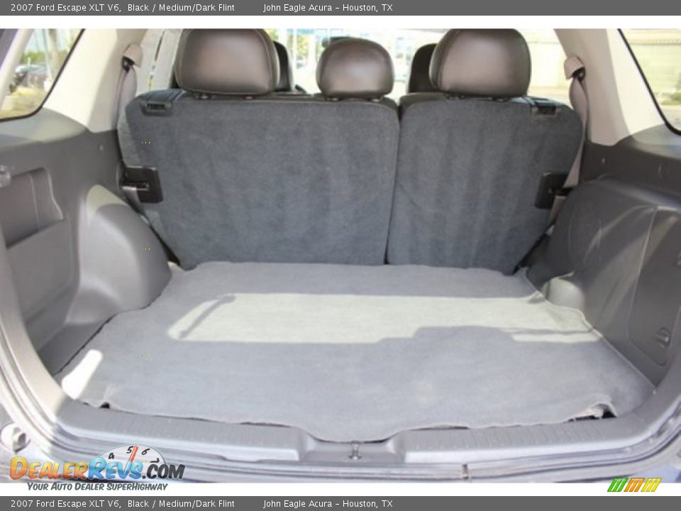 2007 Ford Escape XLT V6 Black / Medium/Dark Flint Photo #16