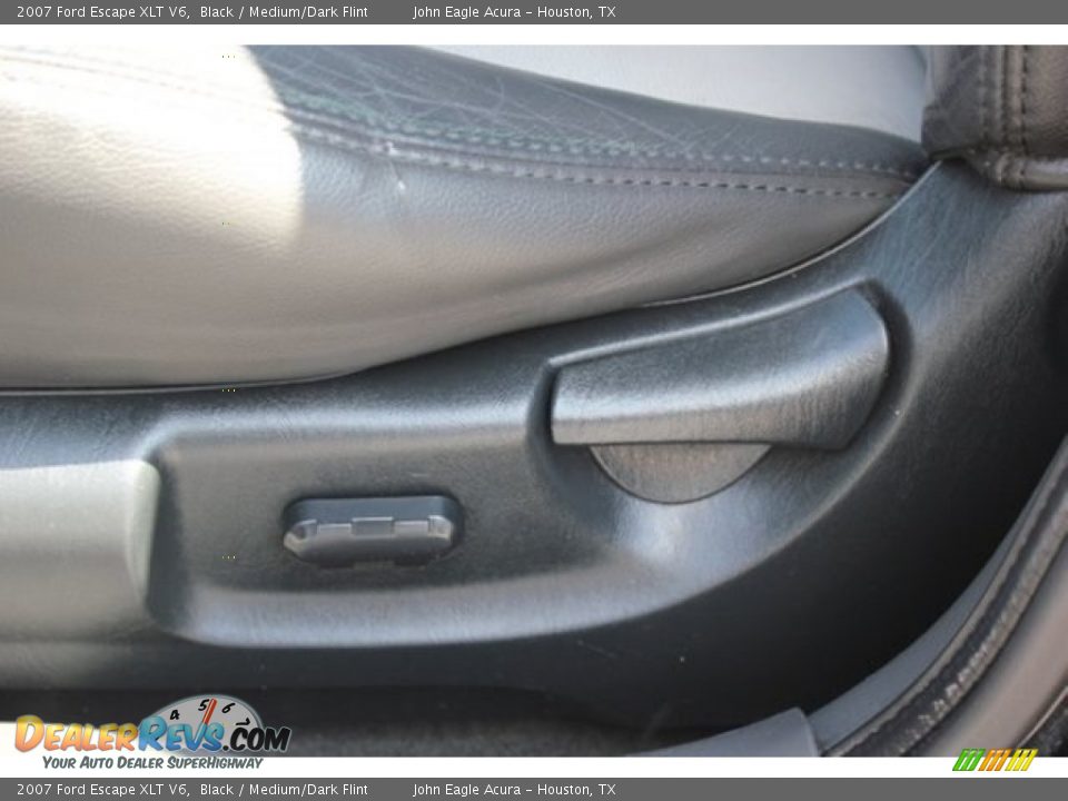 2007 Ford Escape XLT V6 Black / Medium/Dark Flint Photo #24