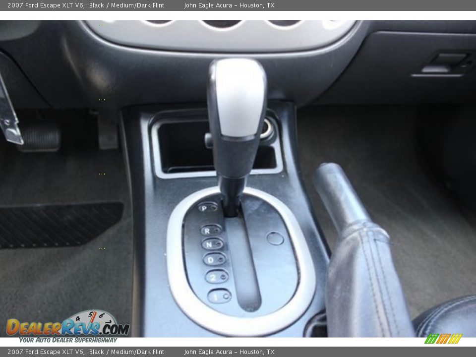 2007 Ford Escape XLT V6 Black / Medium/Dark Flint Photo #29