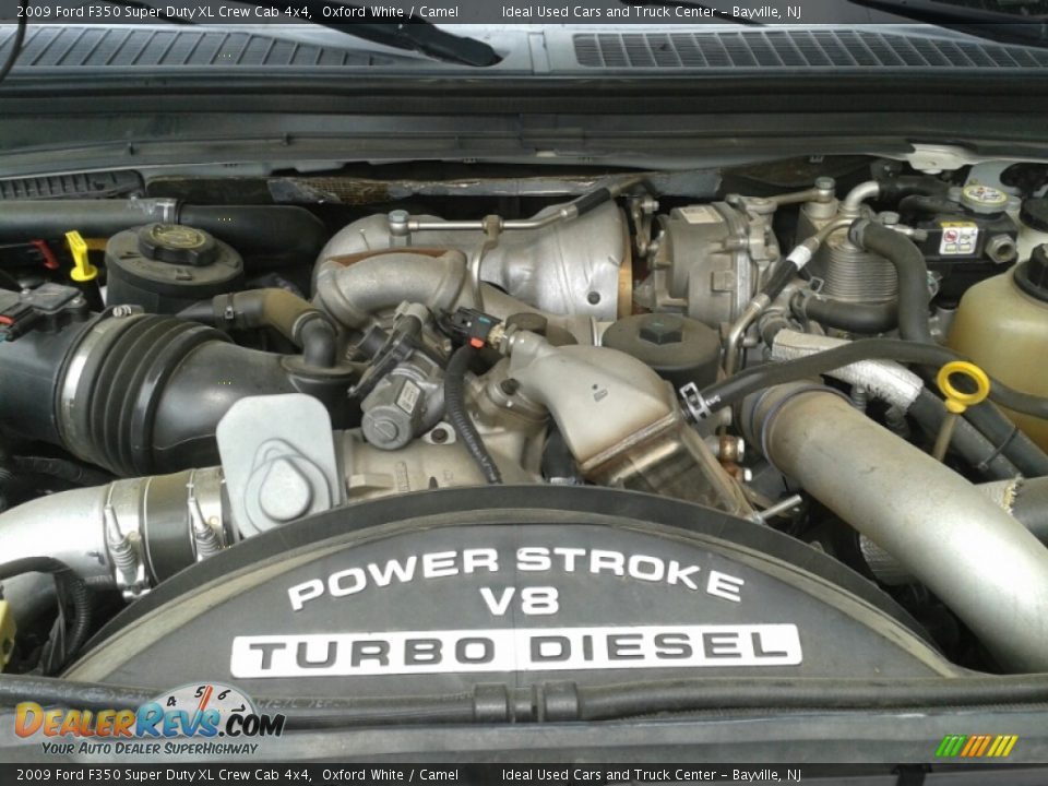 2009 Ford F350 Super Duty XL Crew Cab 4x4 6.4 Liter OHV 32-Valve Power Stroke Turbo Diesel V8 Engine Photo #34