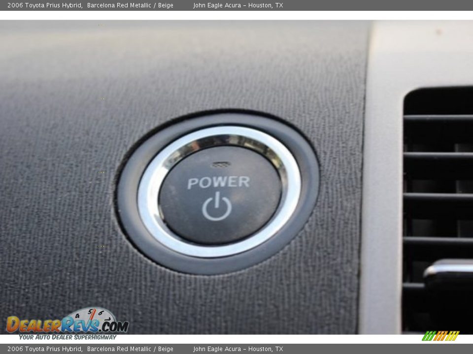2006 Toyota Prius Hybrid Barcelona Red Metallic / Beige Photo #35