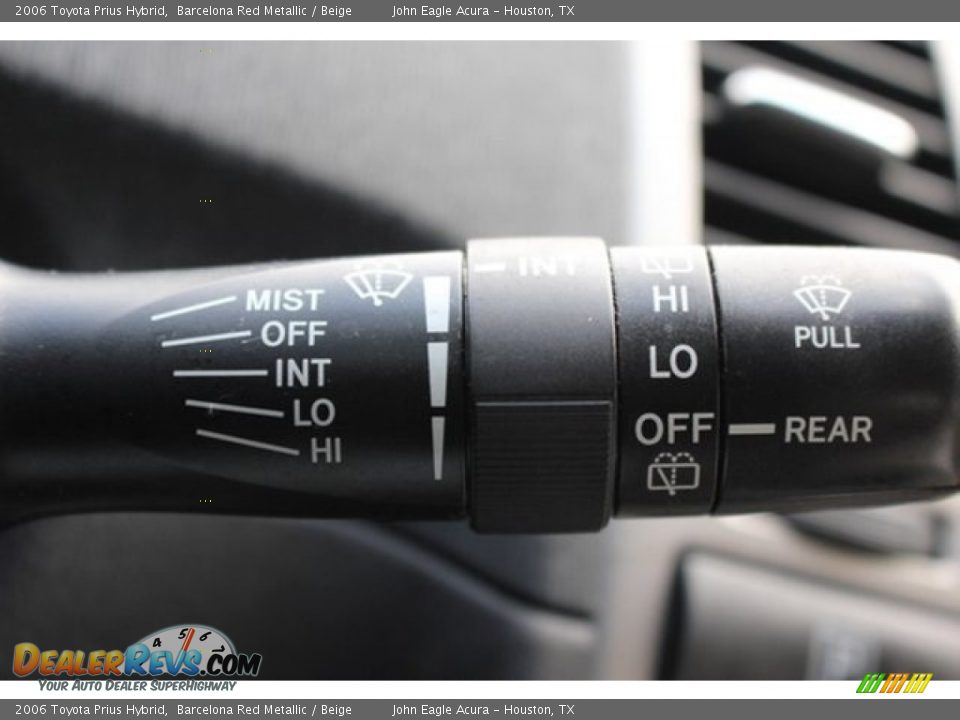 2006 Toyota Prius Hybrid Barcelona Red Metallic / Beige Photo #36