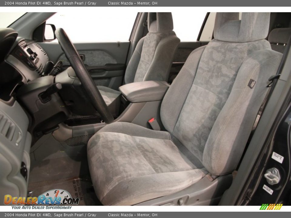 Gray Interior - 2004 Honda Pilot EX 4WD Photo #5