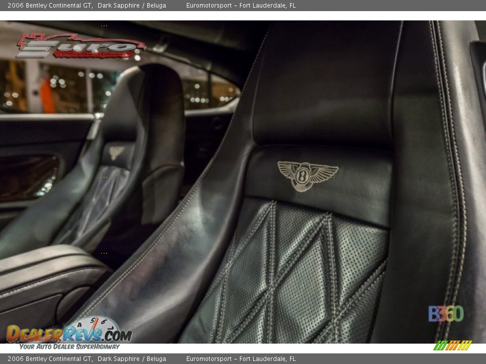 2006 Bentley Continental GT Dark Sapphire / Beluga Photo #11