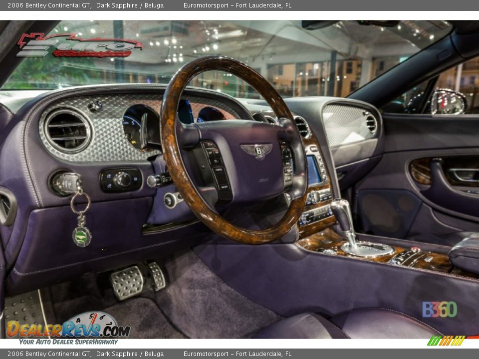 2006 Bentley Continental GT Dark Sapphire / Beluga Photo #39