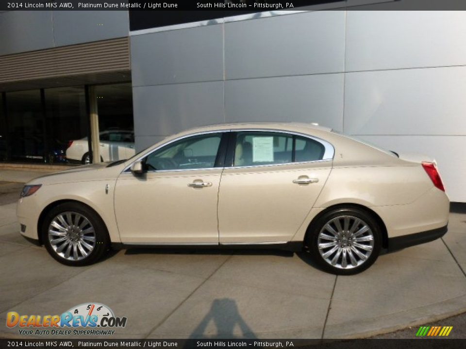 Platinum Dune Metallic 2014 Lincoln MKS AWD Photo #2