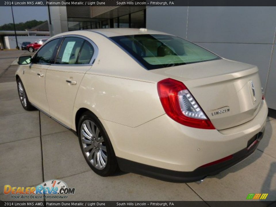 Platinum Dune Metallic 2014 Lincoln MKS AWD Photo #3
