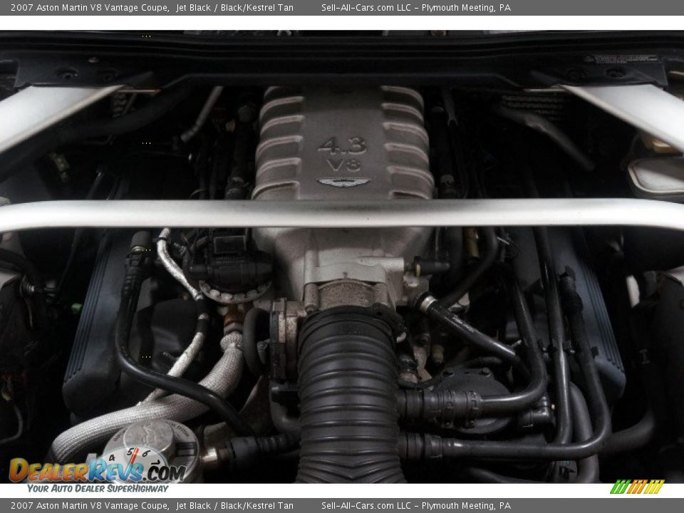 2007 Aston Martin V8 Vantage Coupe 4.3 Liter DOHC 32V VVT V8 Engine Photo #36