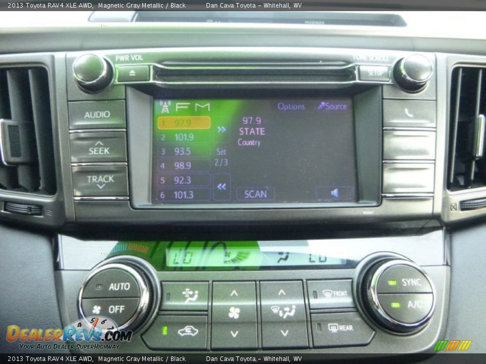 2013 Toyota RAV4 XLE AWD Magnetic Gray Metallic / Black Photo #17