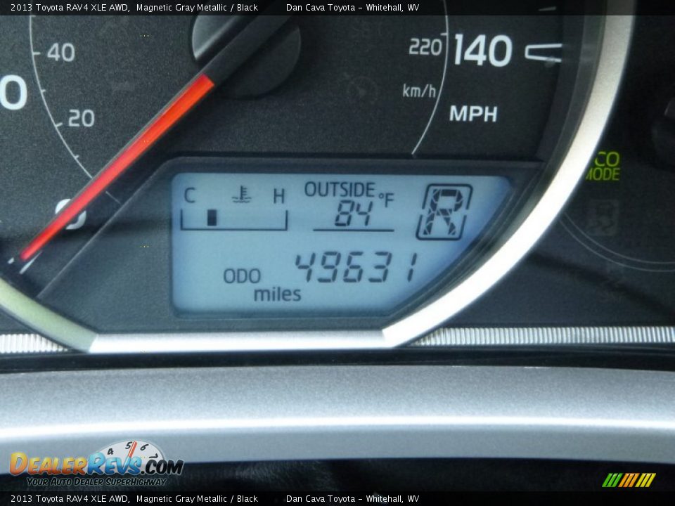 2013 Toyota RAV4 XLE AWD Magnetic Gray Metallic / Black Photo #19