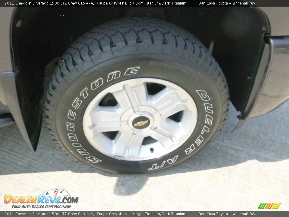 2011 Chevrolet Silverado 1500 LTZ Crew Cab 4x4 Taupe Gray Metallic / Light Titanium/Dark Titanium Photo #2