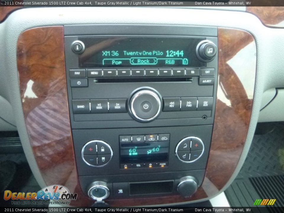 2011 Chevrolet Silverado 1500 LTZ Crew Cab 4x4 Taupe Gray Metallic / Light Titanium/Dark Titanium Photo #16