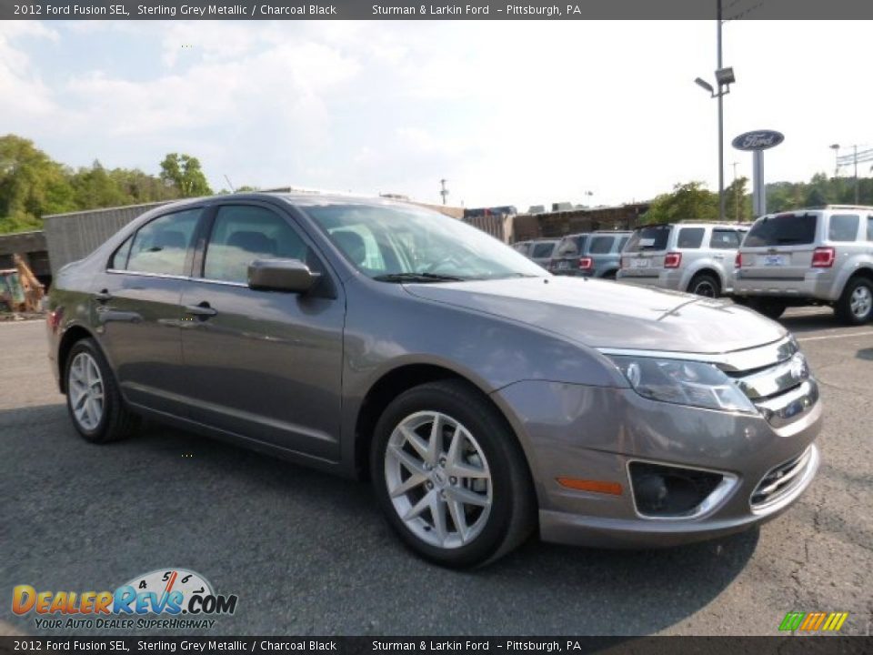 2012 Ford Fusion SEL Sterling Grey Metallic / Charcoal Black Photo #1
