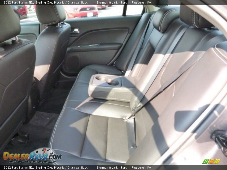 2012 Ford Fusion SEL Sterling Grey Metallic / Charcoal Black Photo #8