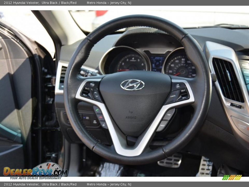 2012 Hyundai Veloster  Steering Wheel Photo #17