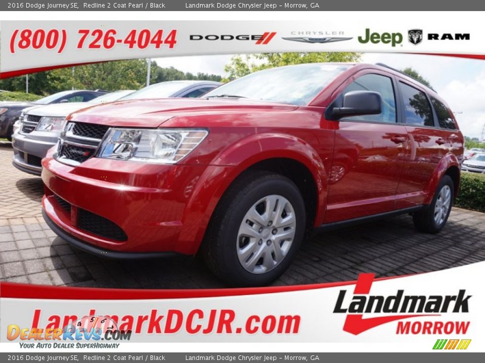 2016 Dodge Journey SE Redline 2 Coat Pearl / Black Photo #1