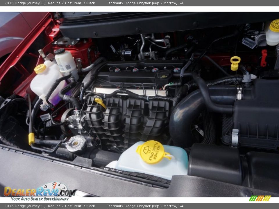 2016 Dodge Journey SE Redline 2 Coat Pearl / Black Photo #8