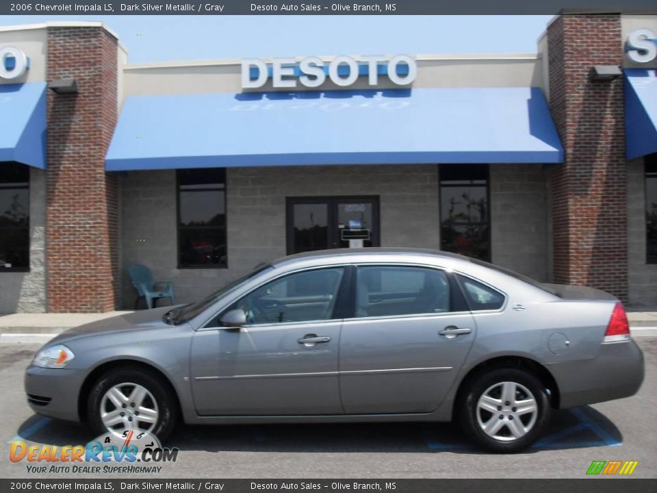 2006 Chevrolet Impala LS Dark Silver Metallic / Gray Photo #1