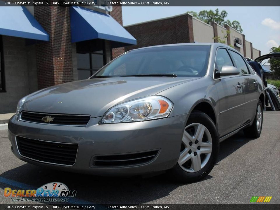 2006 Chevrolet Impala LS Dark Silver Metallic / Gray Photo #2