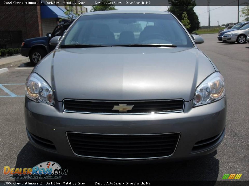2006 Chevrolet Impala LS Dark Silver Metallic / Gray Photo #3
