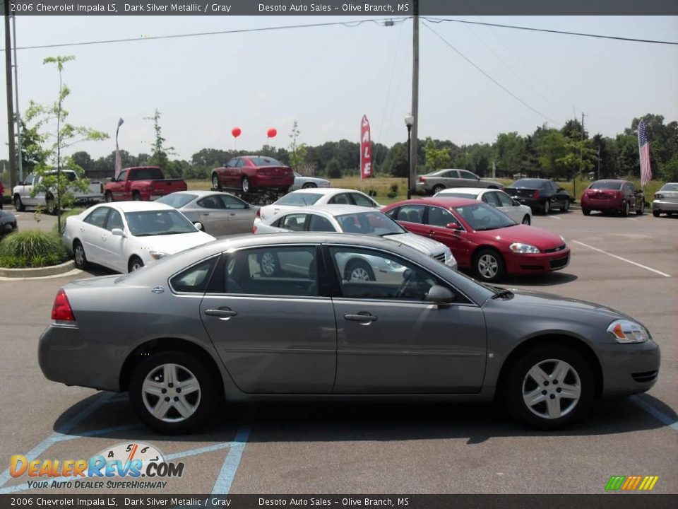 2006 Chevrolet Impala LS Dark Silver Metallic / Gray Photo #5