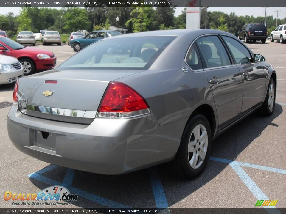 2006 Chevrolet Impala LS Dark Silver Metallic / Gray Photo #6