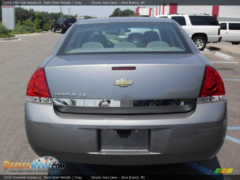 2006 Chevrolet Impala LS Dark Silver Metallic / Gray Photo #7
