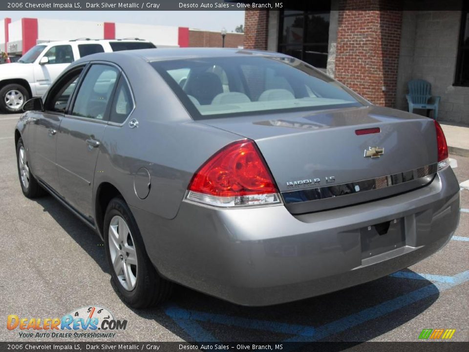 2006 Chevrolet Impala LS Dark Silver Metallic / Gray Photo #8