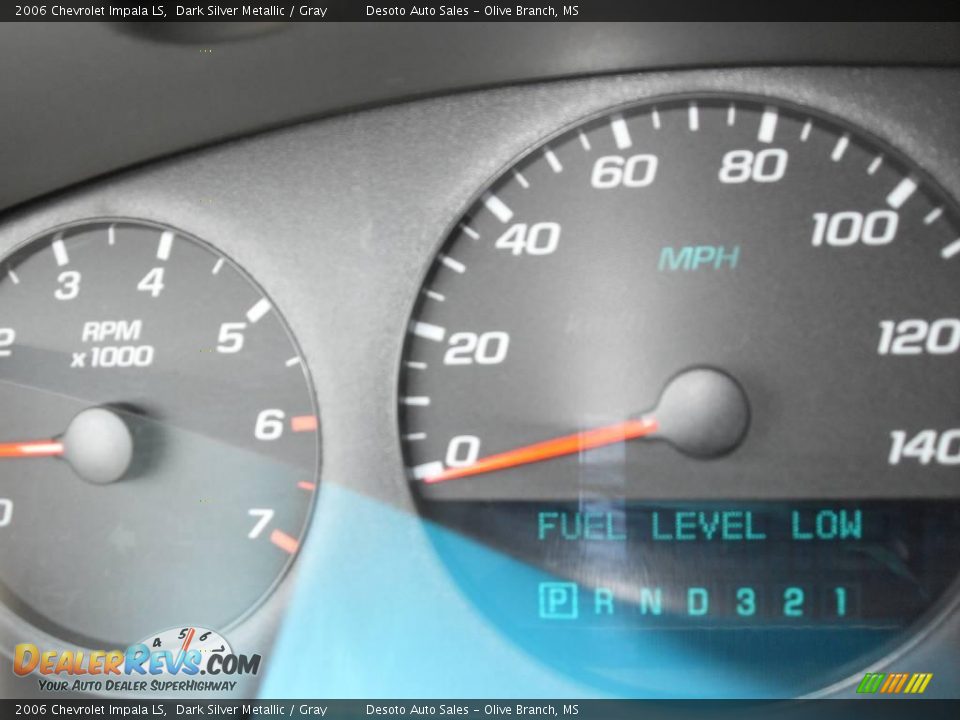 2006 Chevrolet Impala LS Dark Silver Metallic / Gray Photo #9