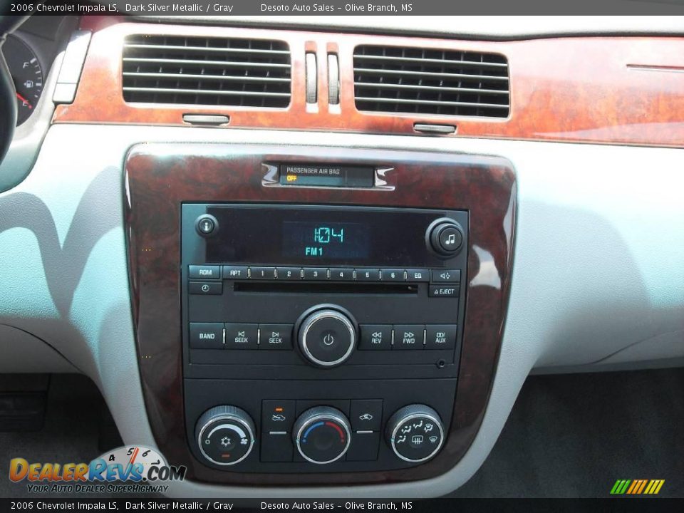 2006 Chevrolet Impala LS Dark Silver Metallic / Gray Photo #12