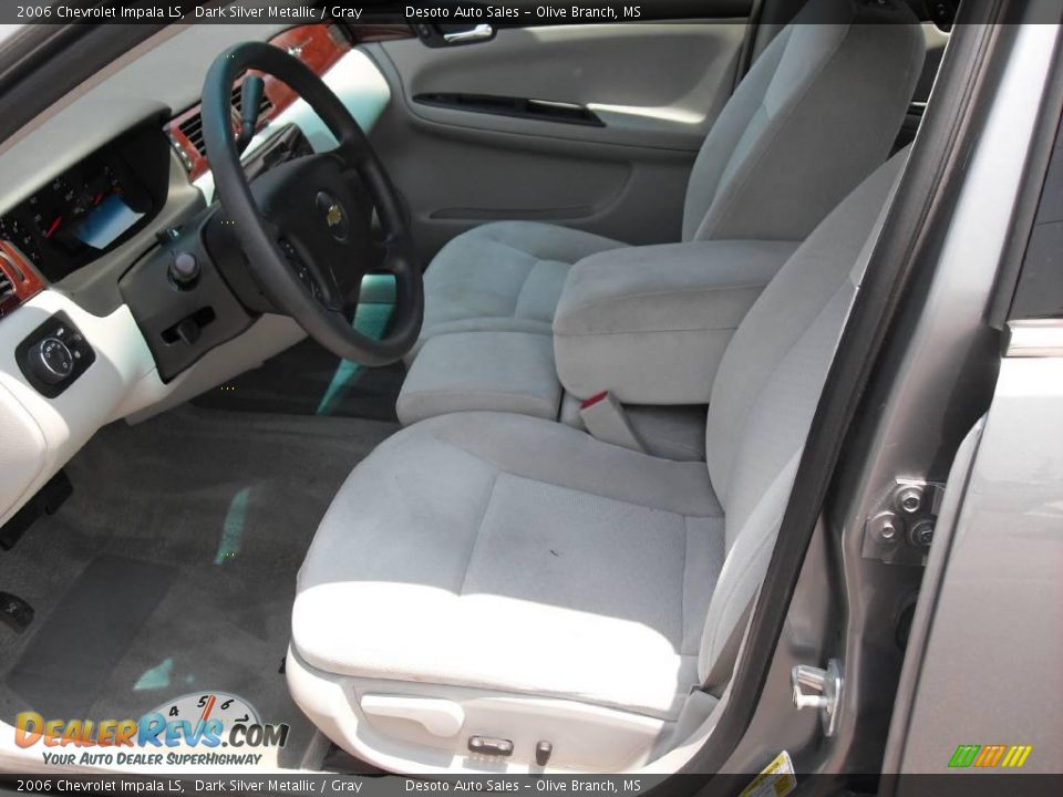 2006 Chevrolet Impala LS Dark Silver Metallic / Gray Photo #13