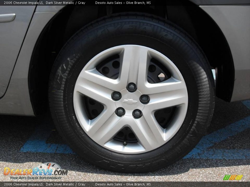 2006 Chevrolet Impala LS Dark Silver Metallic / Gray Photo #16