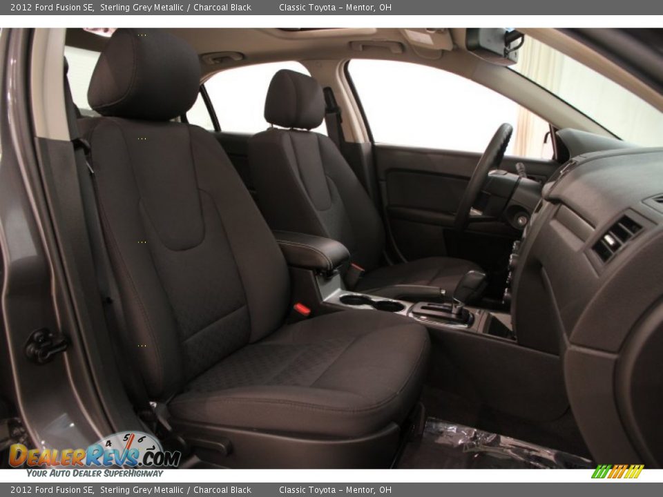 2012 Ford Fusion SE Sterling Grey Metallic / Charcoal Black Photo #11