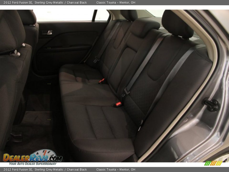 2012 Ford Fusion SE Sterling Grey Metallic / Charcoal Black Photo #13