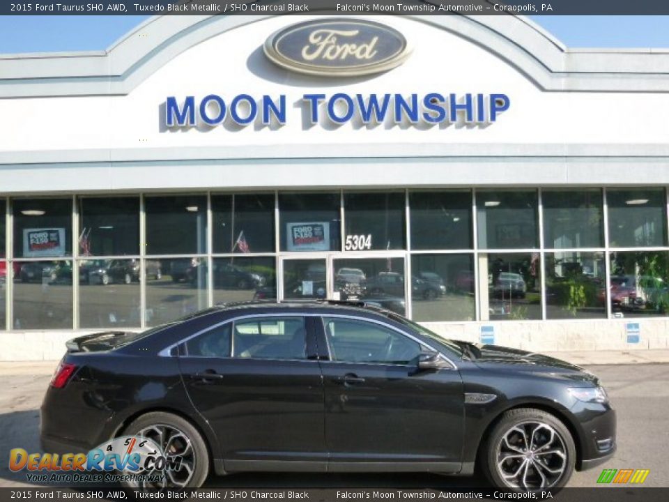 2015 Ford Taurus SHO AWD Tuxedo Black Metallic / SHO Charcoal Black Photo #1