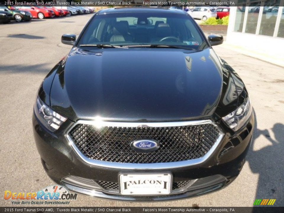 2015 Ford Taurus SHO AWD Tuxedo Black Metallic / SHO Charcoal Black Photo #3
