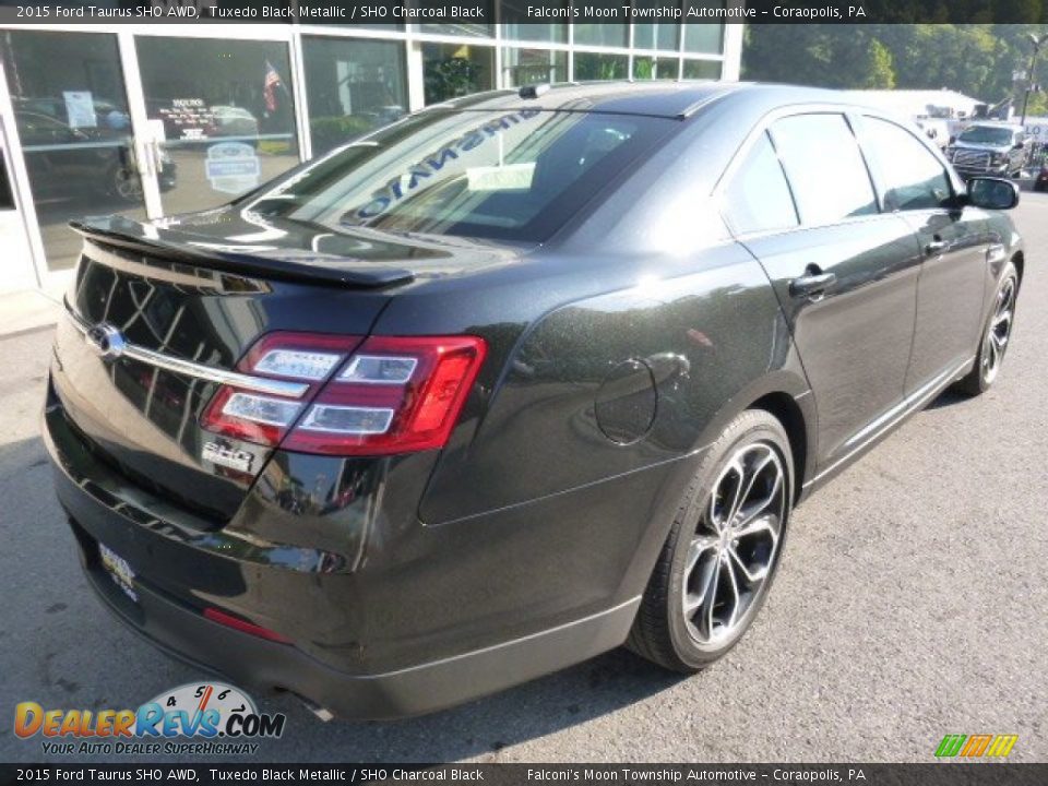 2015 Ford Taurus SHO AWD Tuxedo Black Metallic / SHO Charcoal Black Photo #5