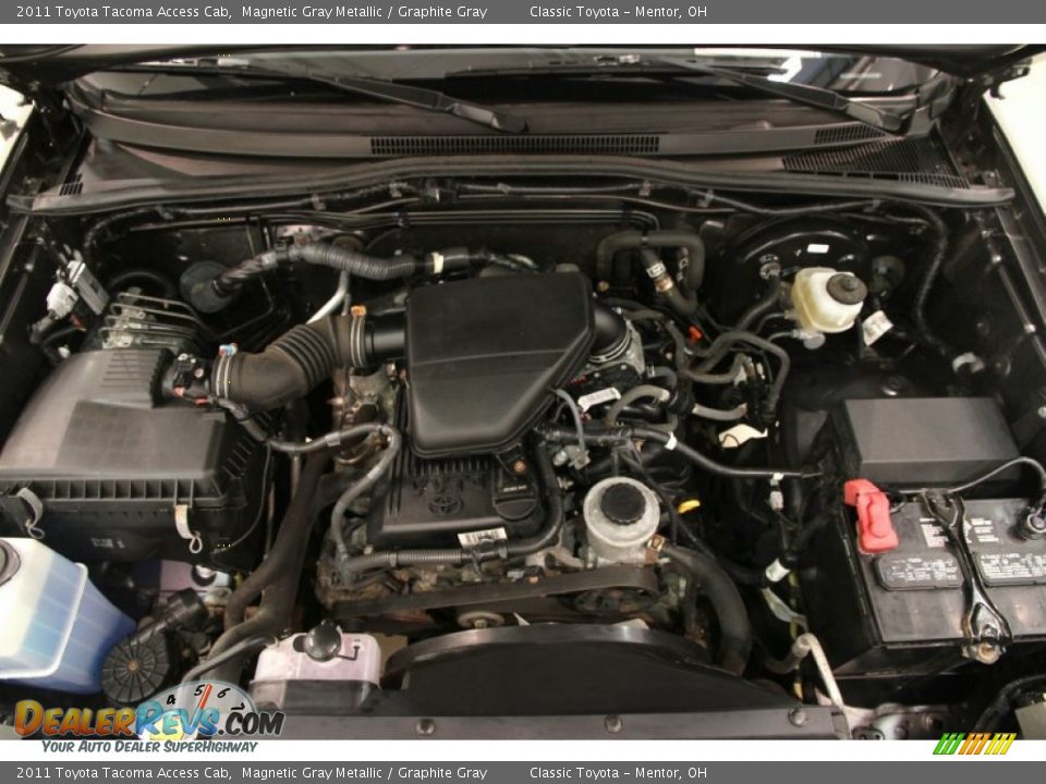 2011 Toyota Tacoma Access Cab 2.7 Liter DOHC 16-Valve VVT-i 4 Cylinder Engine Photo #14