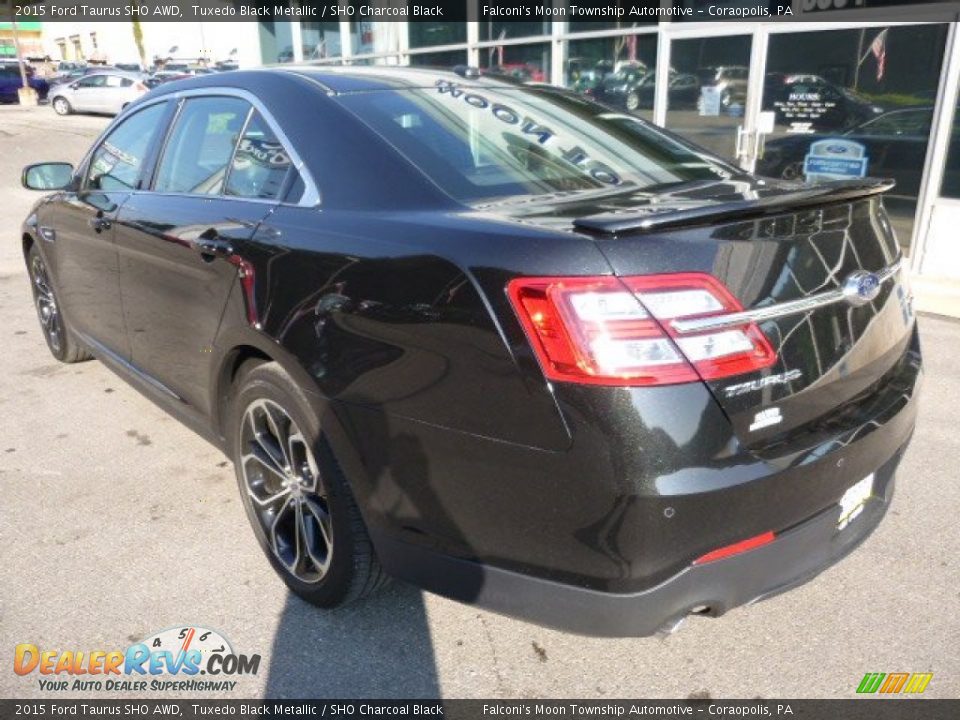 2015 Ford Taurus SHO AWD Tuxedo Black Metallic / SHO Charcoal Black Photo #8