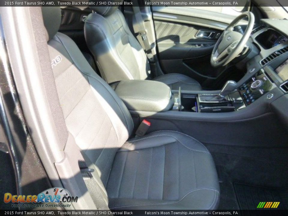 2015 Ford Taurus SHO AWD Tuxedo Black Metallic / SHO Charcoal Black Photo #10