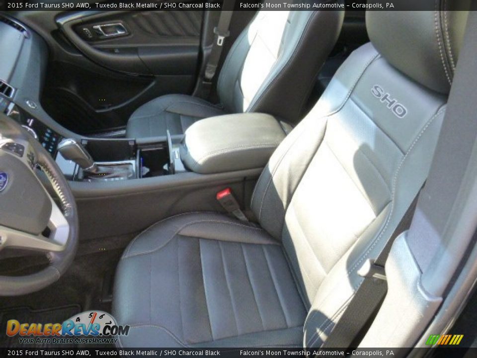 2015 Ford Taurus SHO AWD Tuxedo Black Metallic / SHO Charcoal Black Photo #15