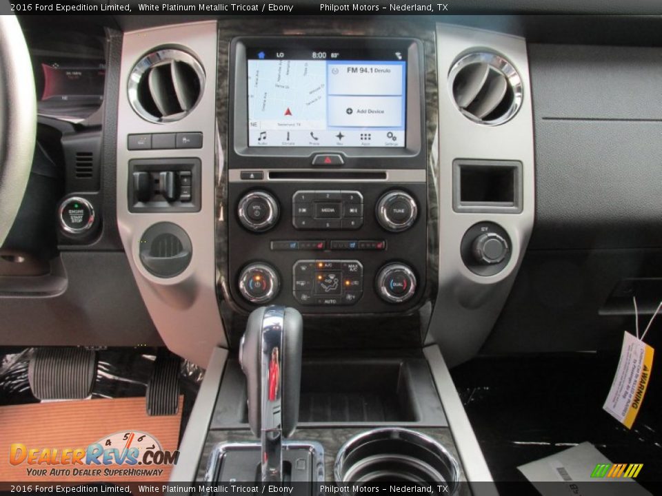 Controls of 2016 Ford Expedition Limited Photo #29