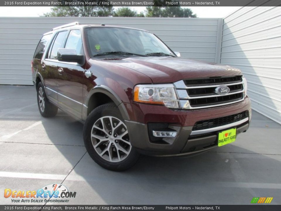 2016 Ford Expedition King Ranch Bronze Fire Metallic / King Ranch Mesa Brown/Ebony Photo #1