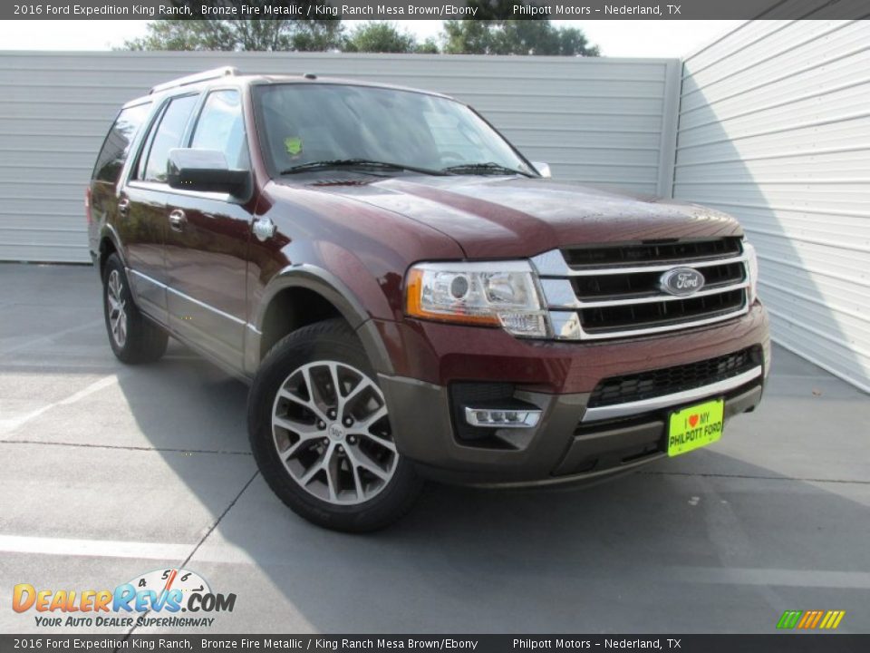 2016 Ford Expedition King Ranch Bronze Fire Metallic / King Ranch Mesa Brown/Ebony Photo #2