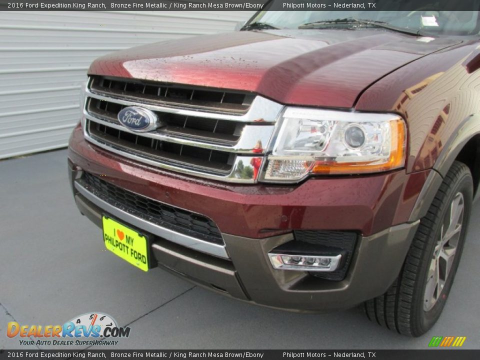 2016 Ford Expedition King Ranch Bronze Fire Metallic / King Ranch Mesa Brown/Ebony Photo #10