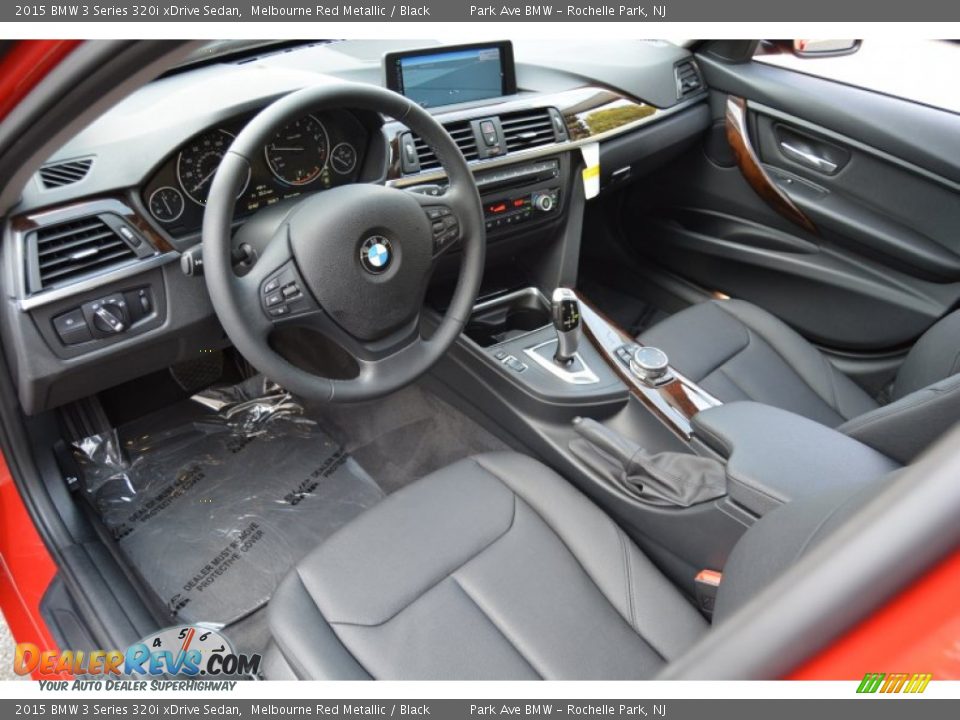 2015 BMW 3 Series 320i xDrive Sedan Melbourne Red Metallic / Black Photo #10
