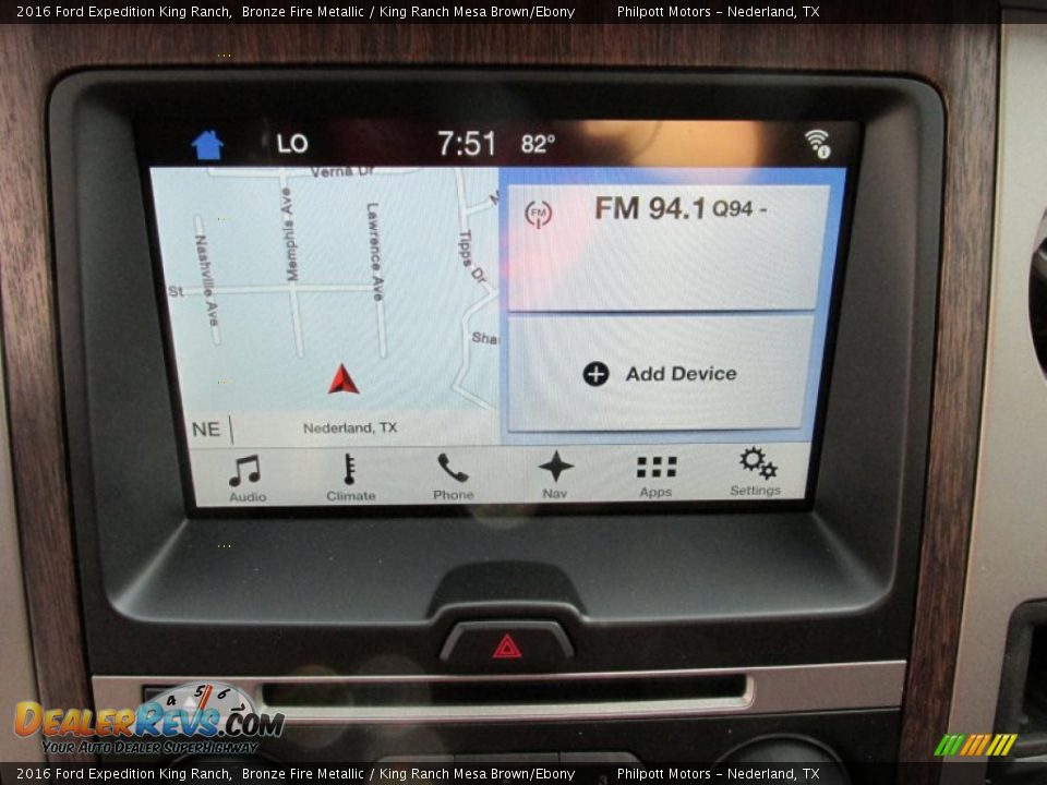 Navigation of 2016 Ford Expedition King Ranch Photo #32
