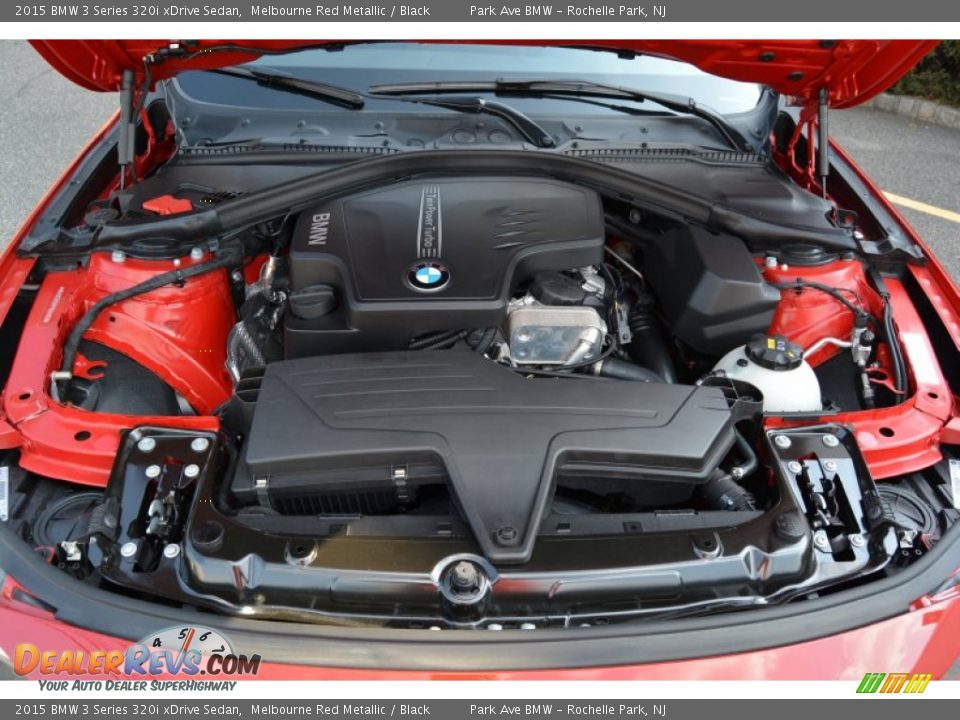 2015 BMW 3 Series 320i xDrive Sedan Melbourne Red Metallic / Black Photo #30