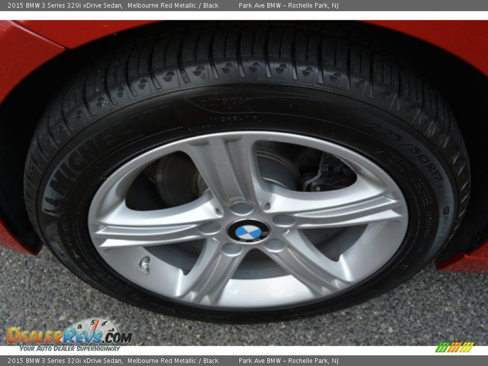 2015 BMW 3 Series 320i xDrive Sedan Melbourne Red Metallic / Black Photo #33